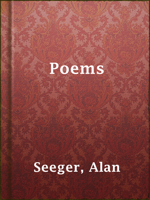 Cover image for Poems